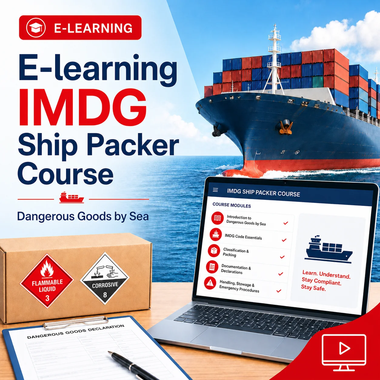 E-learning IMDG code Packer Course (Angielski)